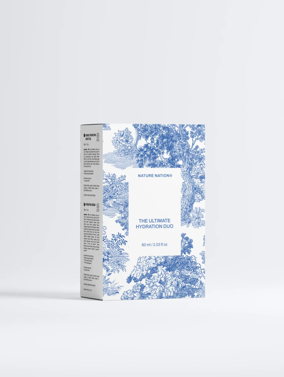 Ultimate Hydration Duo - Feuchtigkeits-Set mit Double Hydration Boost Gel, Hyaluron & Hydrating Serum, für intensive Feuchtigkeit, praller wirkende Haut & frischen Glow – Bild 2