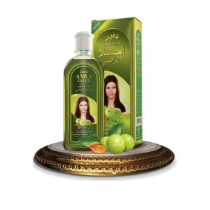 Dabur Amla Gold Haaröl mit Mandeln, Henna und Amla