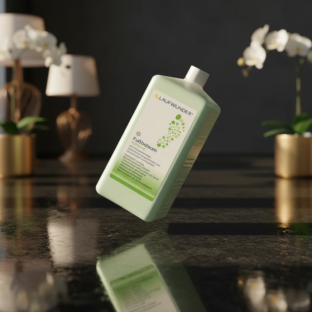 Laufwunder Kühlender Fußbalsam mit Menthol – 1000 ml – Bild 3