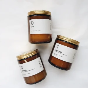 Unique One Off Blends | Amber Jar Candle