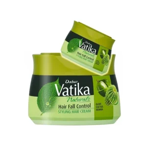 Dabur Vatika Naturals Haarcreme Hairfall Control mit Kaktus - Styling Hair Cream (140ml)