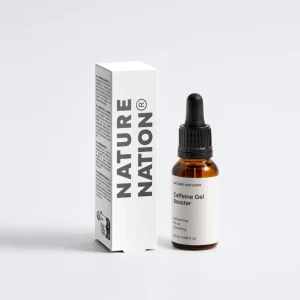Caffeine Gel Booster - Leichtes Gel-Konzentrat mit 1% Koffein, Glycerin & Algin, für müde Haut, frischere Augenpartie & weniger sichtbar geschwollenen Look