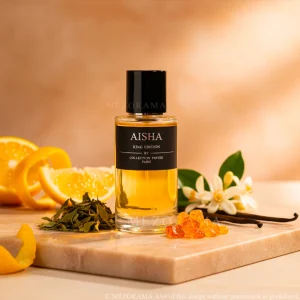 Elegantes, sinnliches Parfum, AISHA, King Edition, Eau de Parfum Mixte, 50 ml