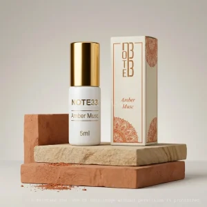 Intensiver orientalischer Duft, Amber Musc NOTE33, Extrait de Parfum Roll-on, 5ml