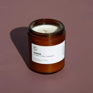 Serene (Lavender + Bergamot + Neroli) | Amber Jar Candle
