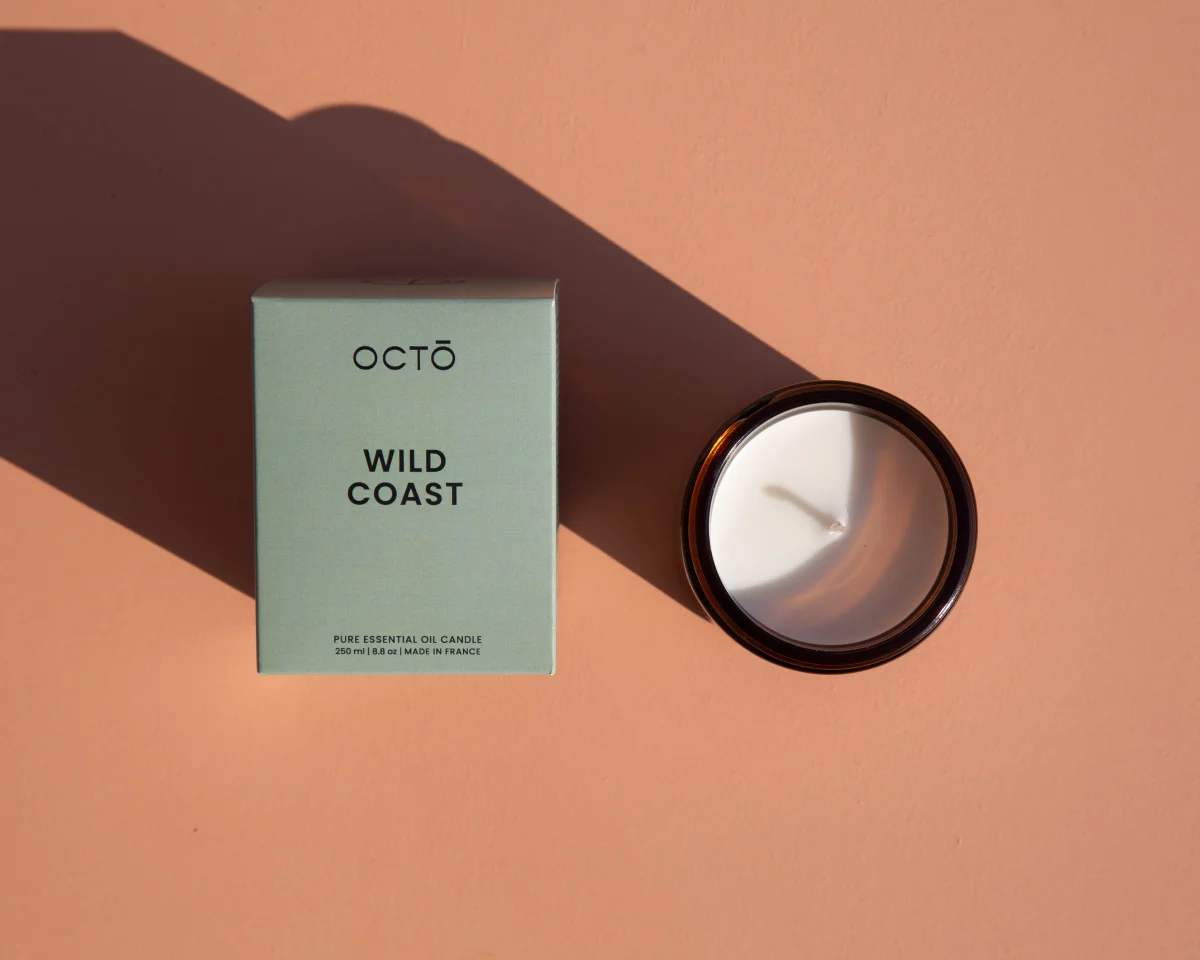 Wild Coast (Spruce + Eucalyptus + Juniper + Peppermint) | Amber Jar Candle – Bild 2