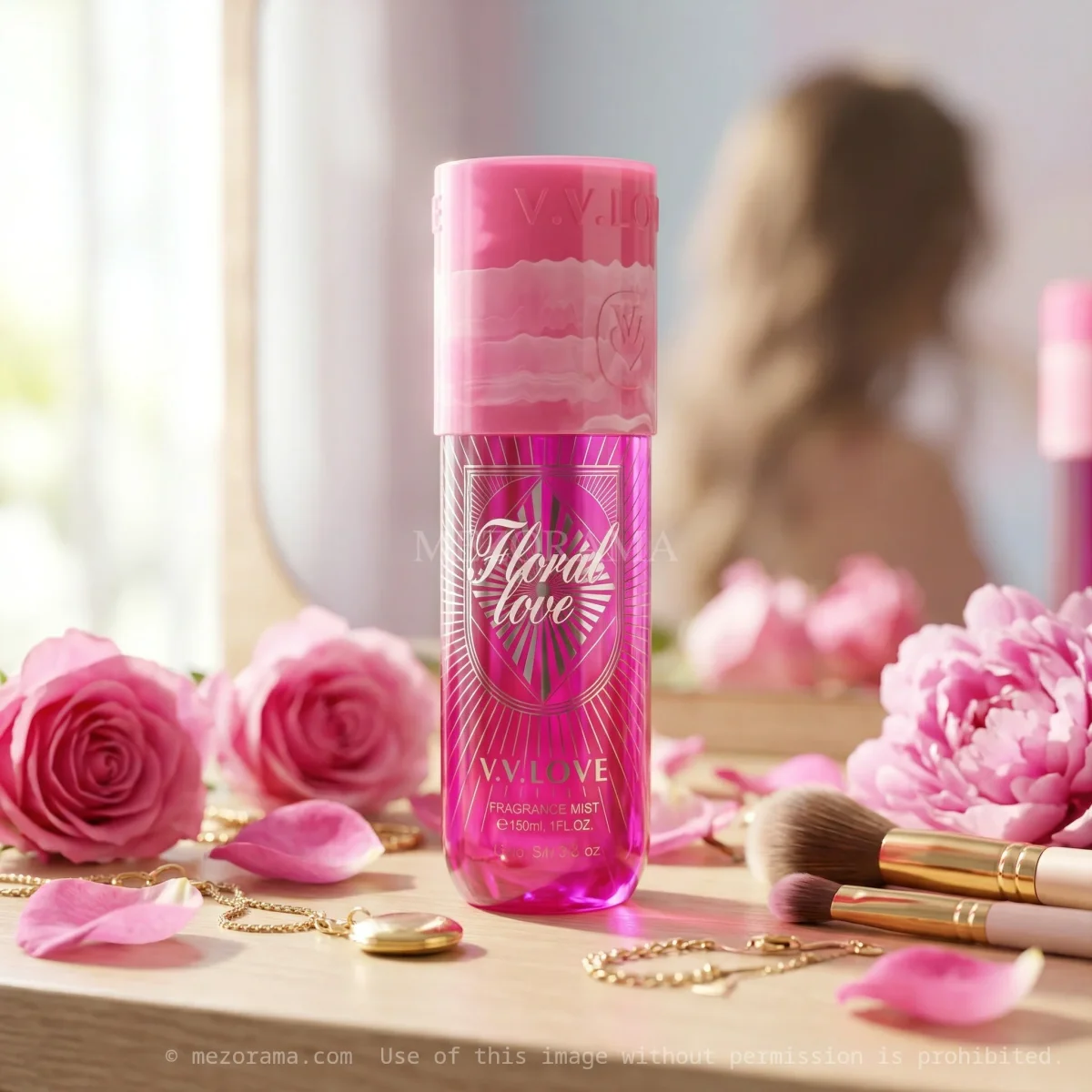 Täglicher Blumenduft, V.V.LOVE, Floral Love, Blumenduft, Körpernebel, 150ml