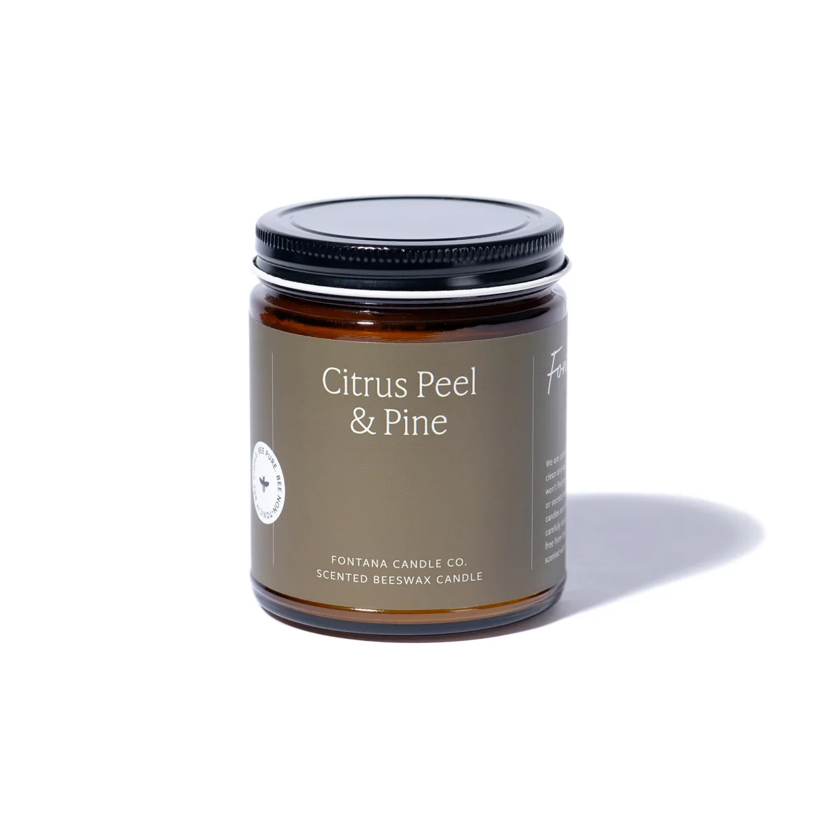 Citrus Peel & Pine – Ätherische Duftkerze
