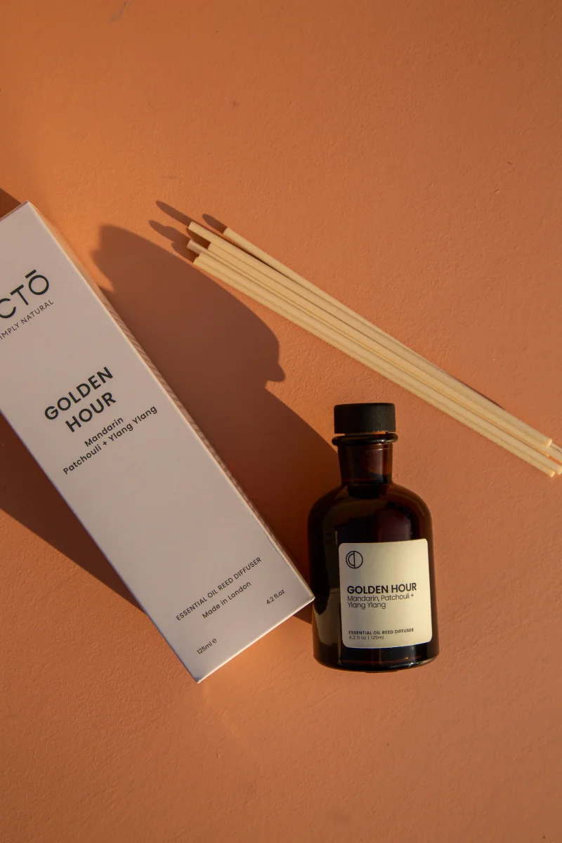 Golden Hour (Mandarin + Patchouli + Ylang Ylang) | Reed Diffuser – Bild 4