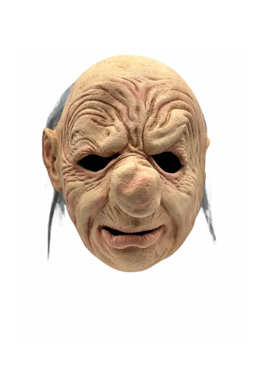 Abraham 50 Jahre - Abraham Maske - Großvater Maske - Alter Mann Maske - Abraham Puppe 50 Jahre - Abraham Deko Maske – Bild 2