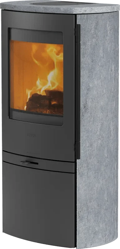 Lotus Jubilee 20 Speckstein-Kaminofen, 4 kW – Bild 2