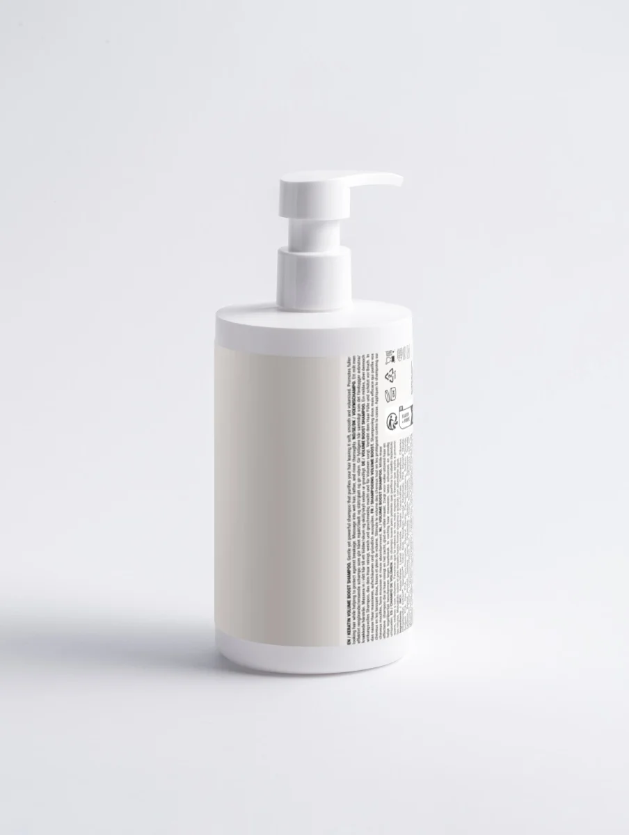 Keratin Volumen Shampoo - Kräftigendes Shampoo mit hydrolysiertem Keratin, Koffein, Rosmarinöl & Sodium PCA, für gereinigte Kopfhaut, weniger Haarbruchgefühl & voller wirkendes Haar – Bild 3