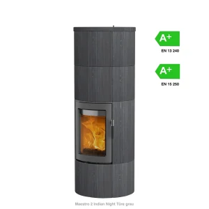 Lotus Maestro 2 – Speicherofen, 6 kW, Indian Night