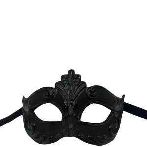 Schwarze barocke Maske