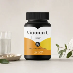Vitamin C gepuffert, 60 Kapseln - Unterstützt Immunsystem sowie Zellschutz