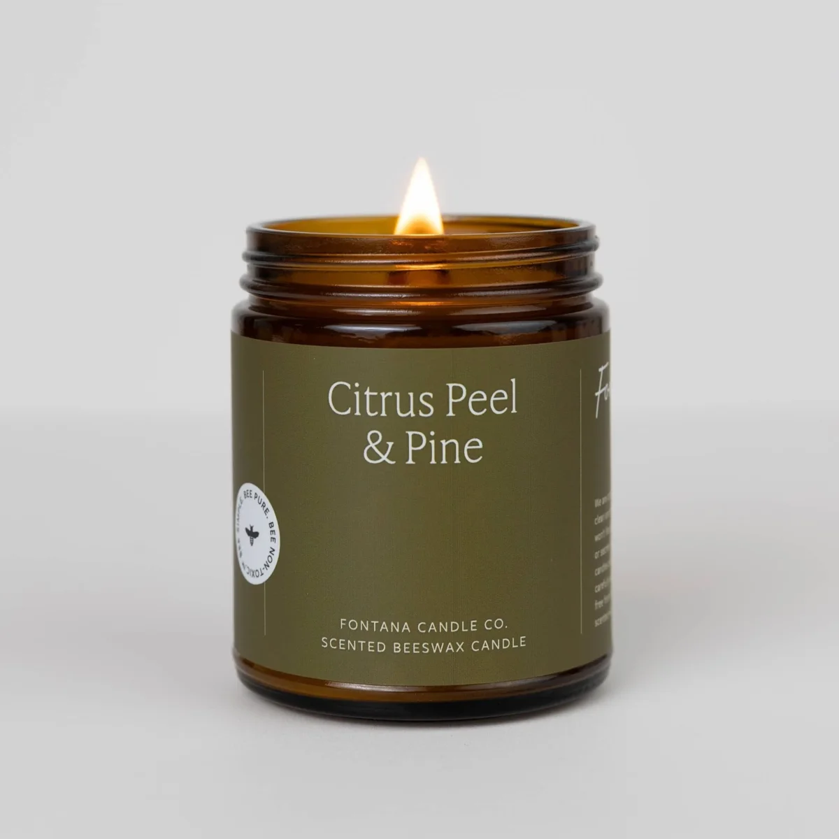 Citrus Peel & Pine – Ätherische Duftkerze – Bild 4