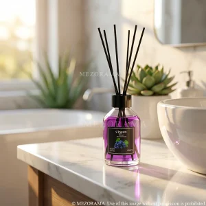 DIFFUSOREN Intensive Gourmand-Atmosphäre, Diffusor Veyes, Traube, Dekorativer Raumduft, 110ml