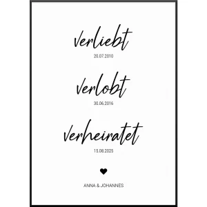 Verliebt Verlobt Poster