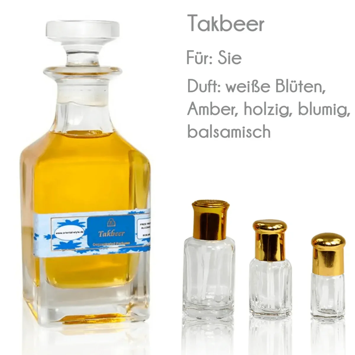Takbeer Sultan Essancy Parfümöl ohne Alkohol – Bild 3
