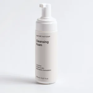 Cleansing Foam - Milder Reinigungsschaum mit Rosenwasser, Kamille & Calendula, für sanfte Make-up Entfernung, frisches Hautgefühl & geschmeidig gepflegte Haut