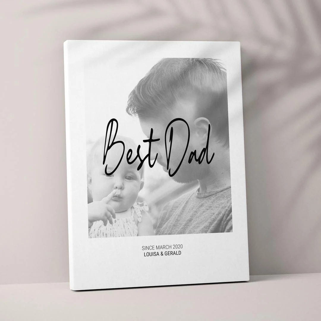 Leinwandbild Best Dad – Bild 3