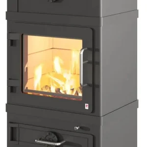 Lotus 2060 – Stahl-Kaminofen, 8 kW