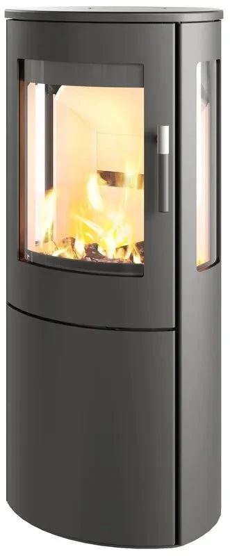 Lotus Mira 4 – Kaminofen mit Seitenglas, 5 kW