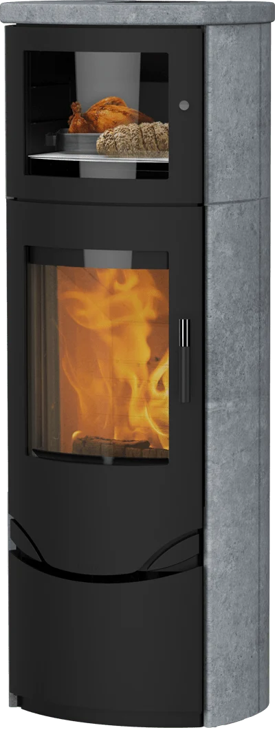 Lotus Prio 7 M – Warmluftofen mit Speckstein und Backfach – Bild 2