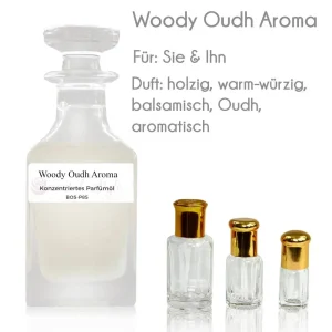 Woody Oudh Aroma Sultan Essancy Parfümöl ohne Alkohol